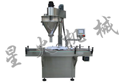 自動(dòng)喂罐粉劑充填包裝流水線（DCS-2B-2）