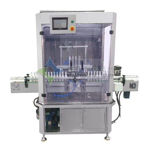 4頭全自動(dòng)芝麻醬灌裝生產(chǎn)線