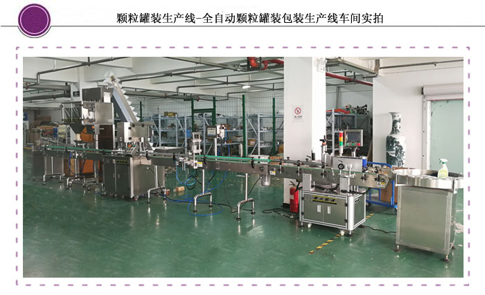 自動化雜糧顆粒罐裝包裝生產(chǎn)線