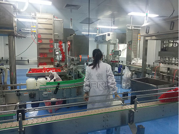 星火包裝流水線客戶案例-實(shí)拍圖