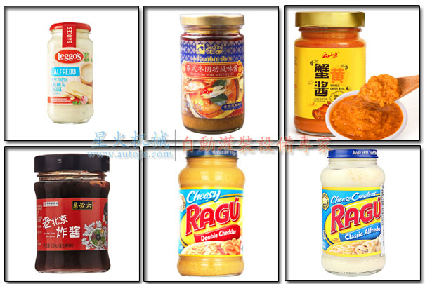 調味醬包裝流水線可灌裝樣品展示