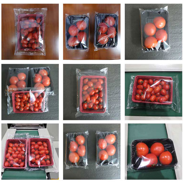 果蔬全自動(dòng)包裝機(jī)流水線-有機(jī)蔬菜保鮮封膜包裝機(jī)設(shè)備